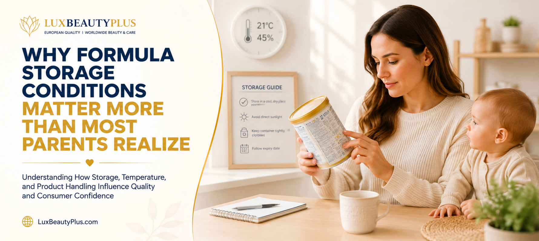 Why Formula Storage Conditions Matter More Than Most Parents Realize