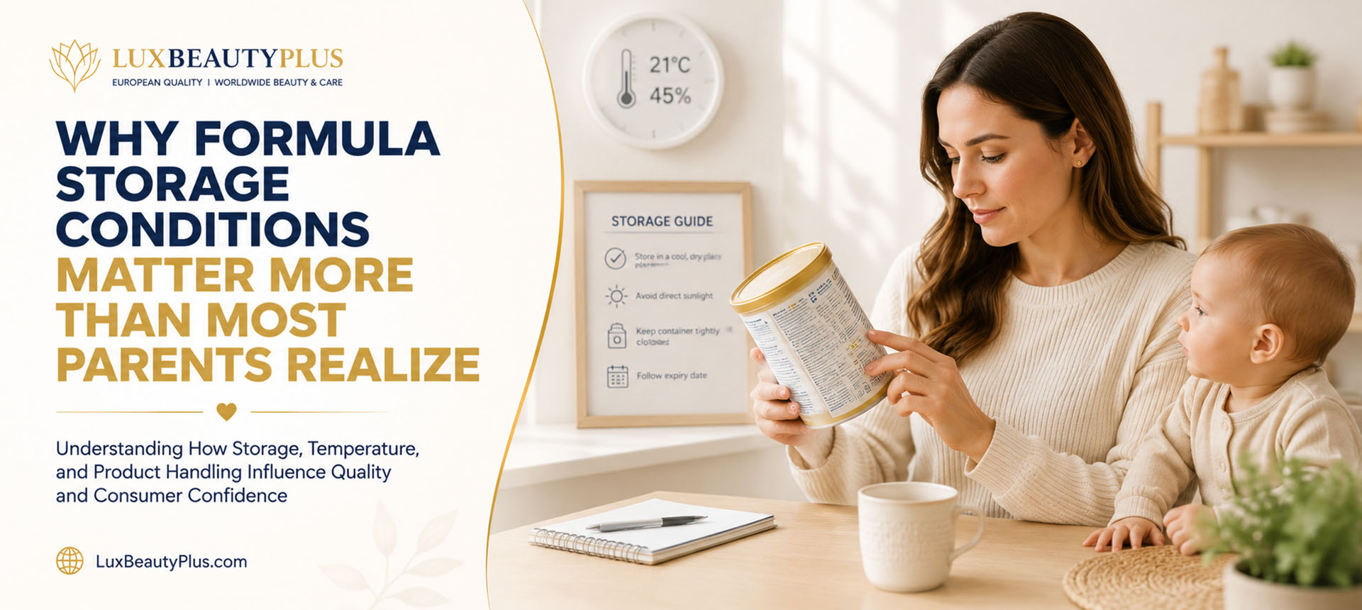Why Formula Storage Conditions Matter More Than Most Parents Realize