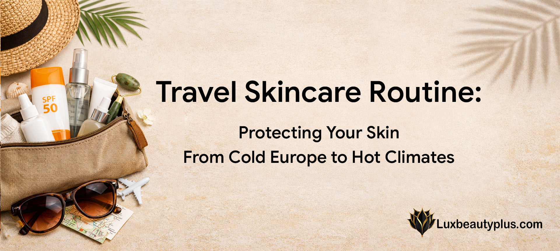 Travel Skincare Routine: Protecting Your Skin From Cold Europe to Hot Climates