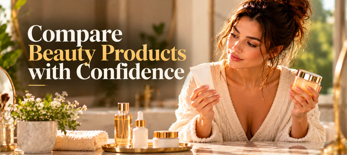 How to Compare Beauty Products That Look Similar