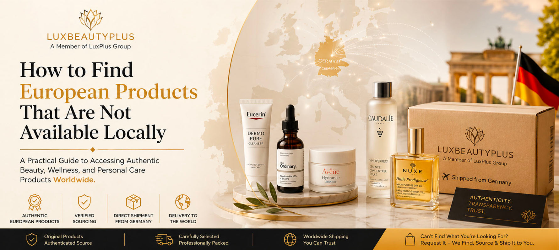 How to Find European Products That Are Not Available Locally