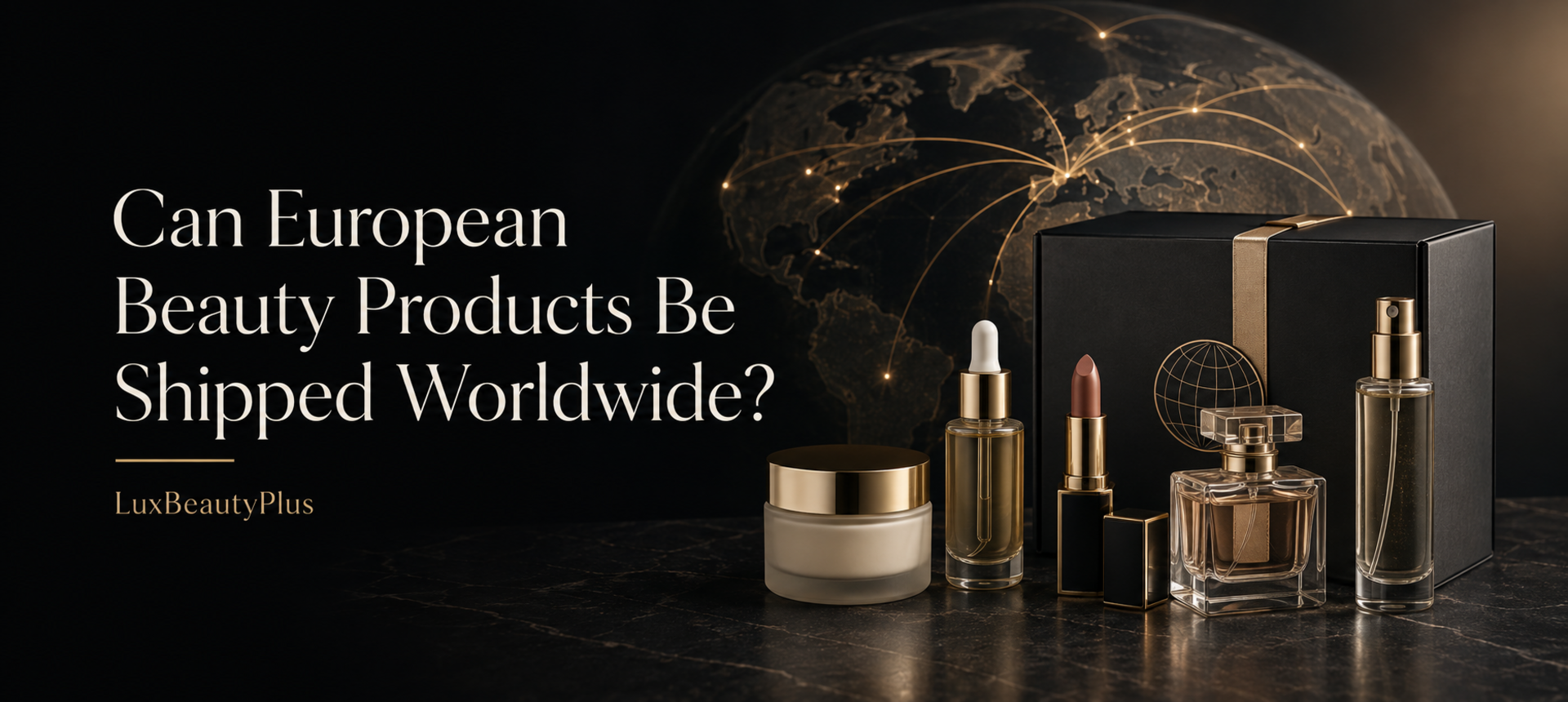 LuxBeautyPlus worldwide shipping of European skincare, makeup, perfumes and beauty products directly from Germany.
