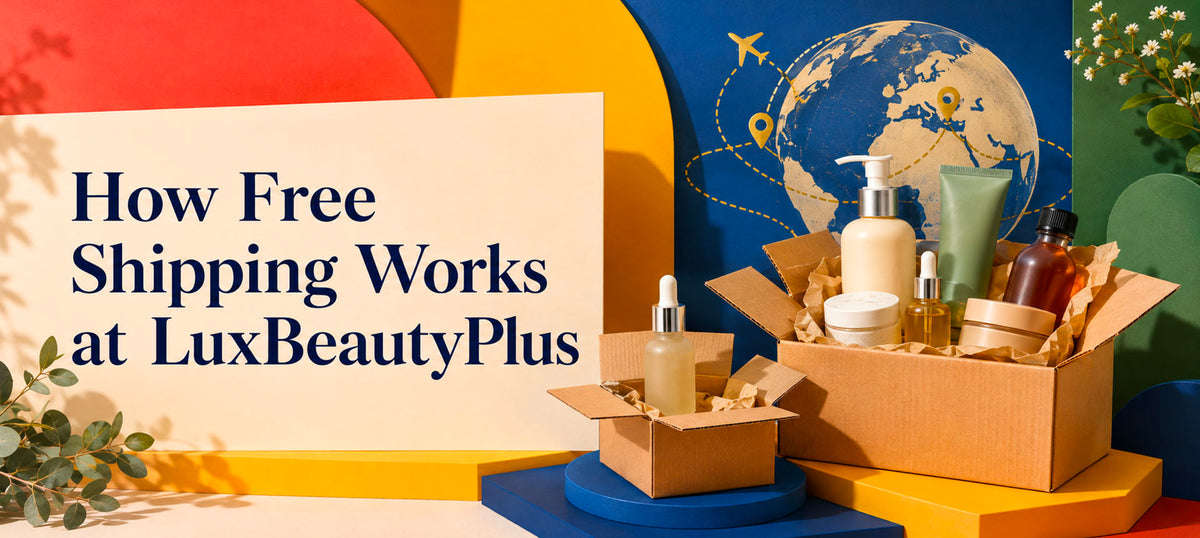 How Free Shipping Works at LuxBeautyPlus