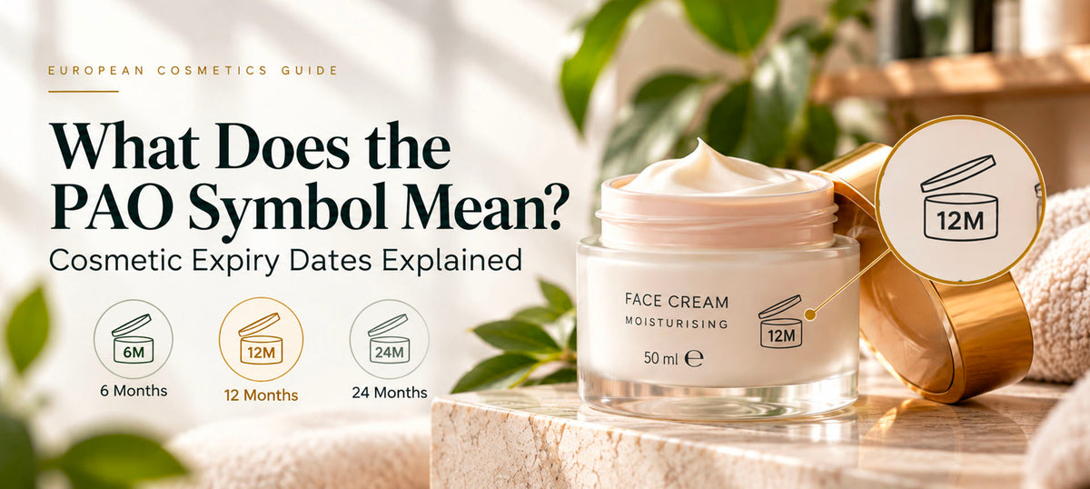 PAO Symbol Explained: 6M, 12M, 24M & Cosmetic Expiry