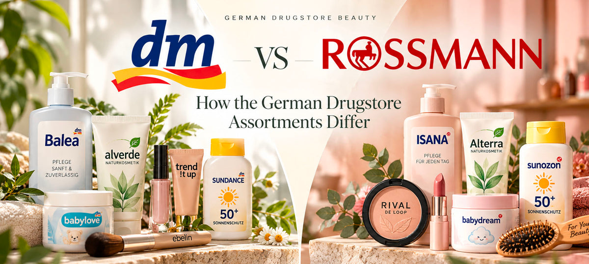 Dm vs ROSSMANN Beauty Products: Brands & Differences