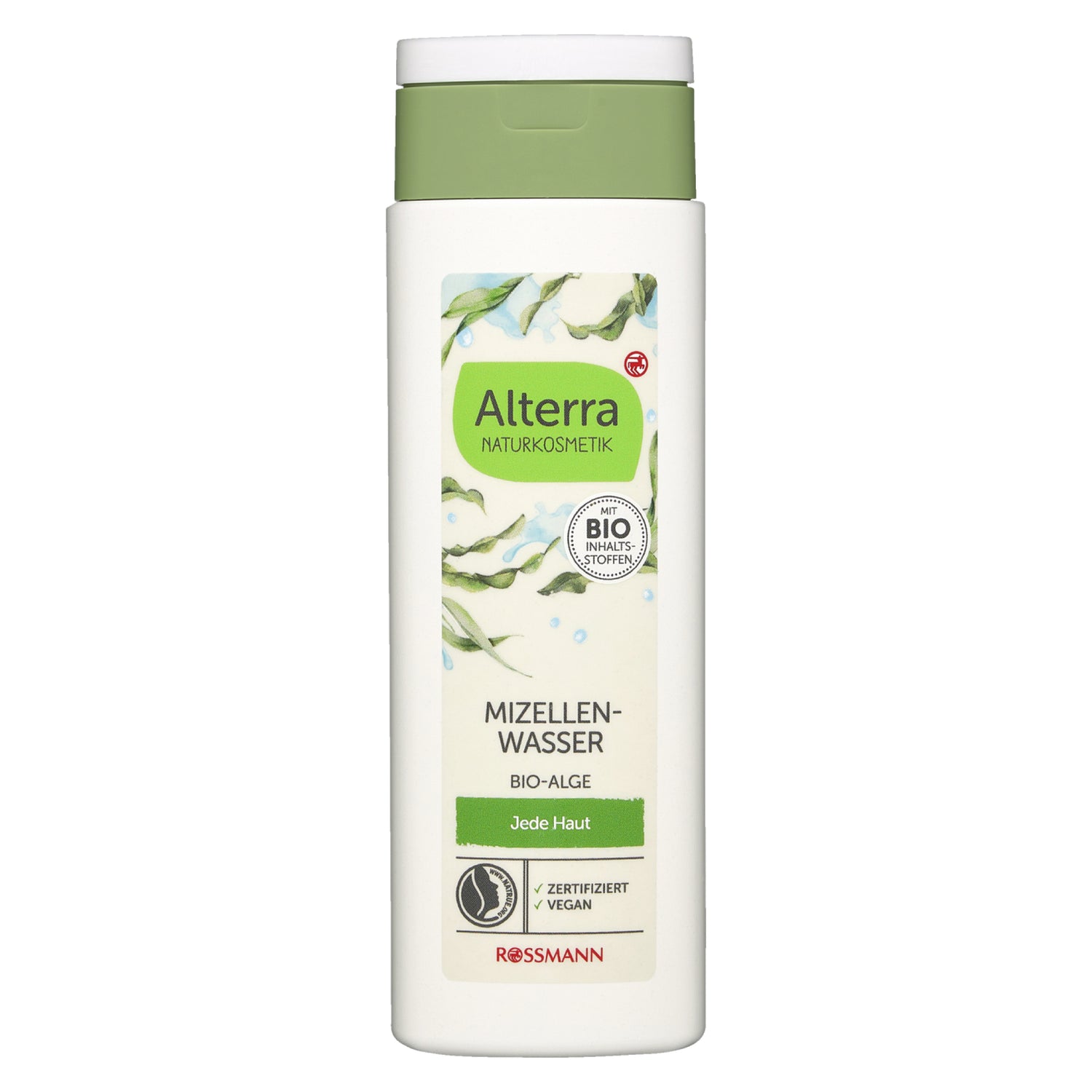 Micellar Water with Organic Algae & Cucumber – Alterra NATURKOSMETIK, 200 ml