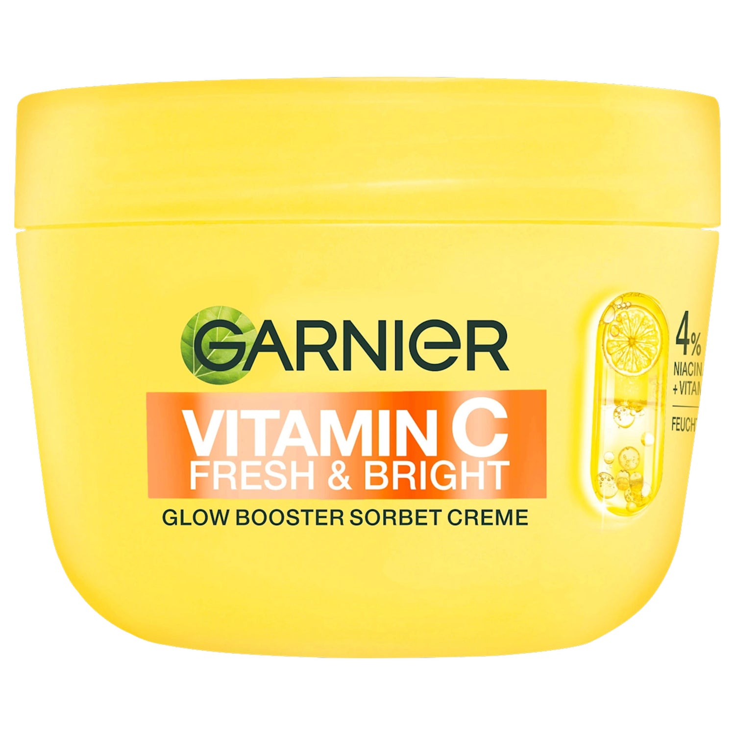 Vitamin C Glow Booster Sorbet Cream Garnier– Brightening & Hydration – 85 ml