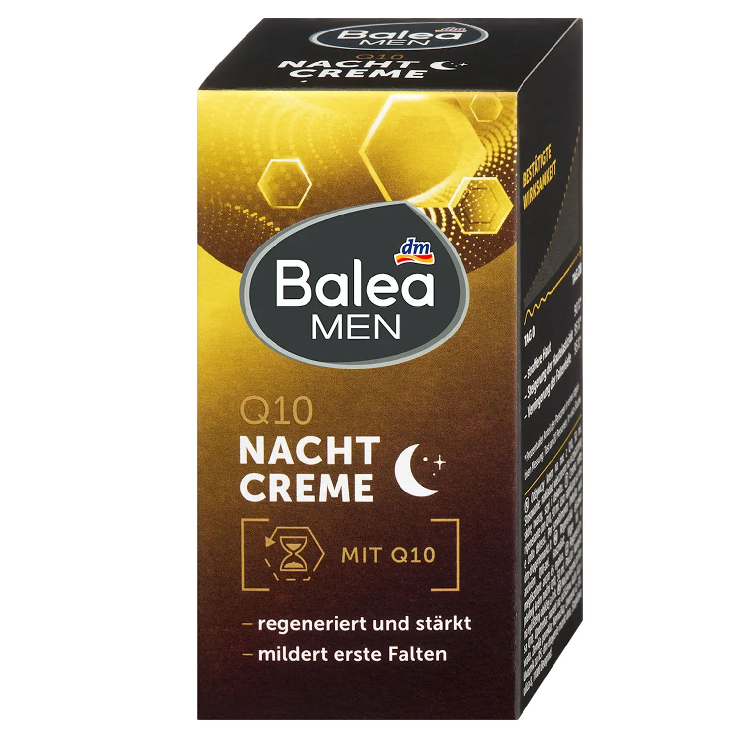 Balea MEN Q10 Night Cream – Regenerating Face Care – 50 ml