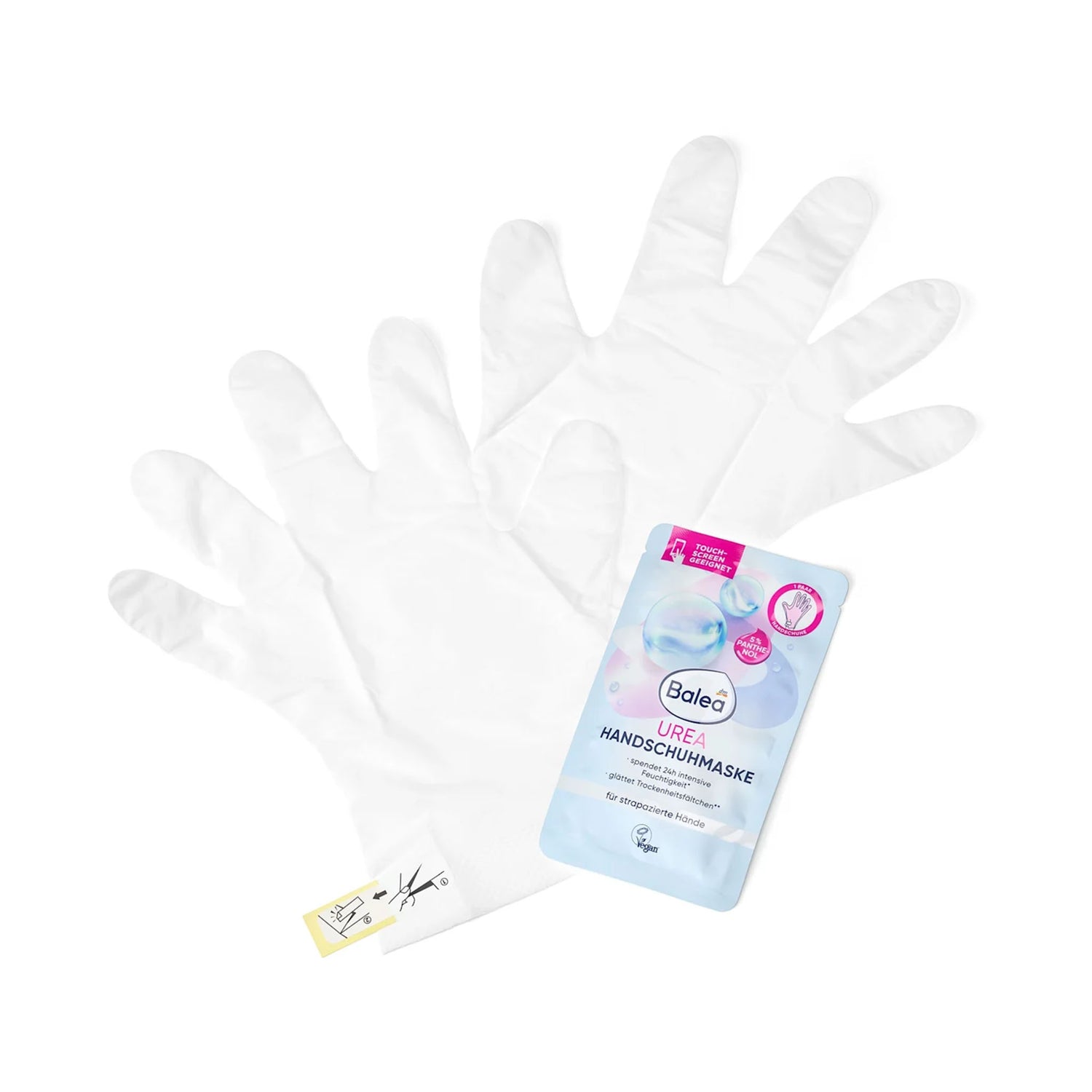 Balea Urea Hand Mask Gloves – Intensive Moisture Care – 2 pcs