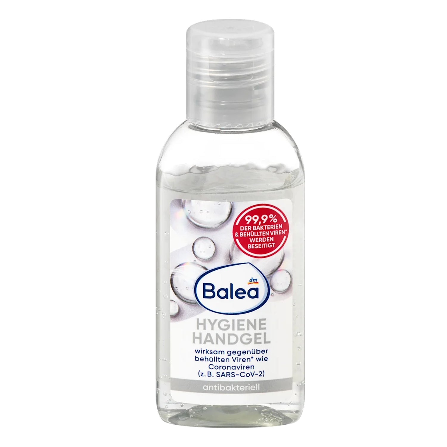 Balea Hand Hygiene Gel Travel Size – Portable Hygiene Care – 50 ml