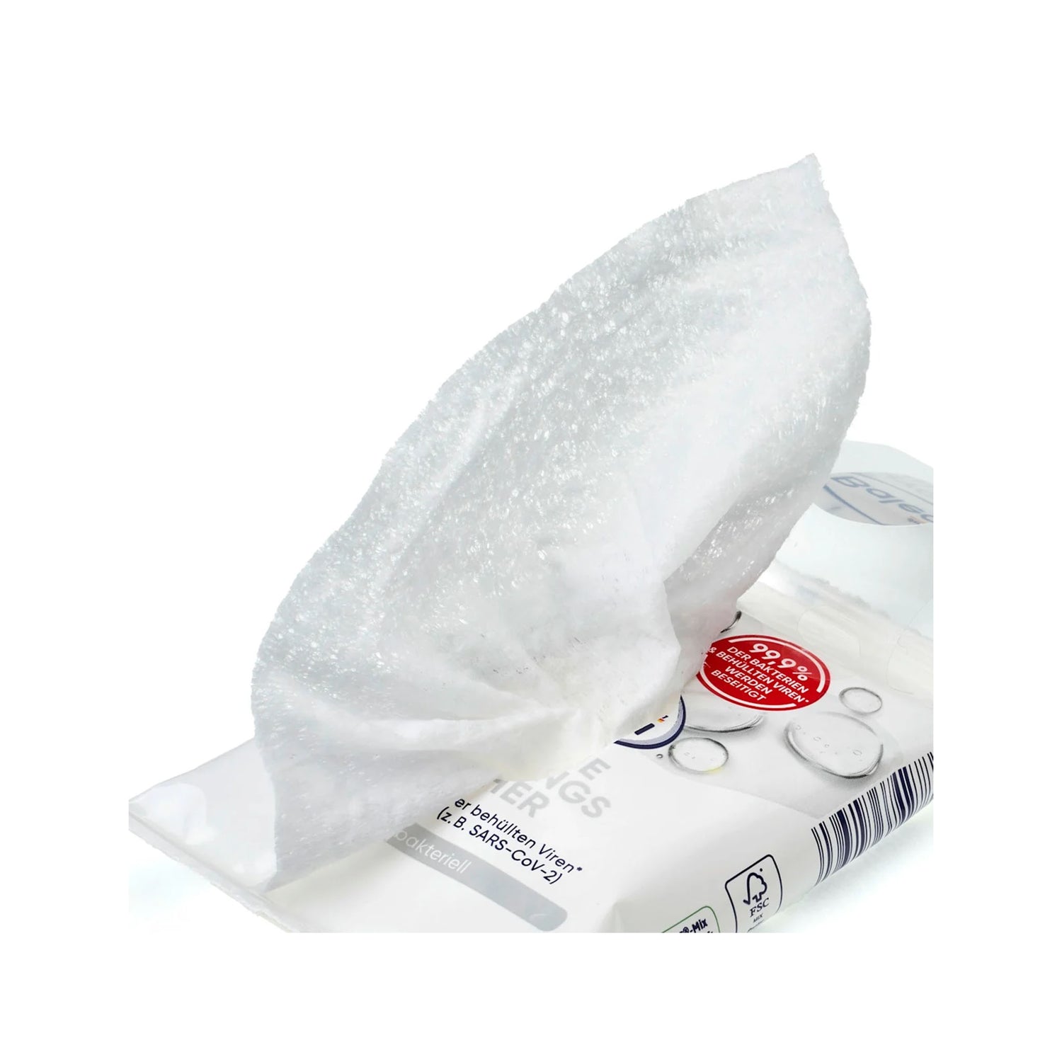 Balea Hygiene Cleansing Wipes Travel Size – Portable Hygiene Care – 10 Wipes