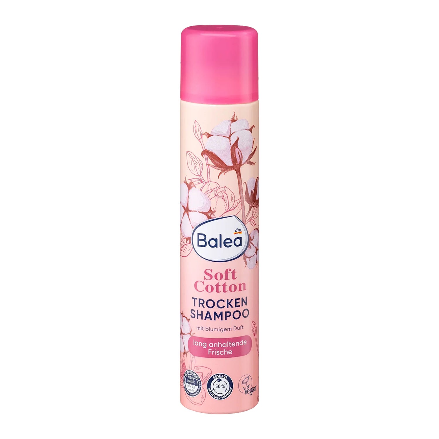 Balea Soft Cotton Dry Shampoo – Fresh Hair Between Washes – 200 ml