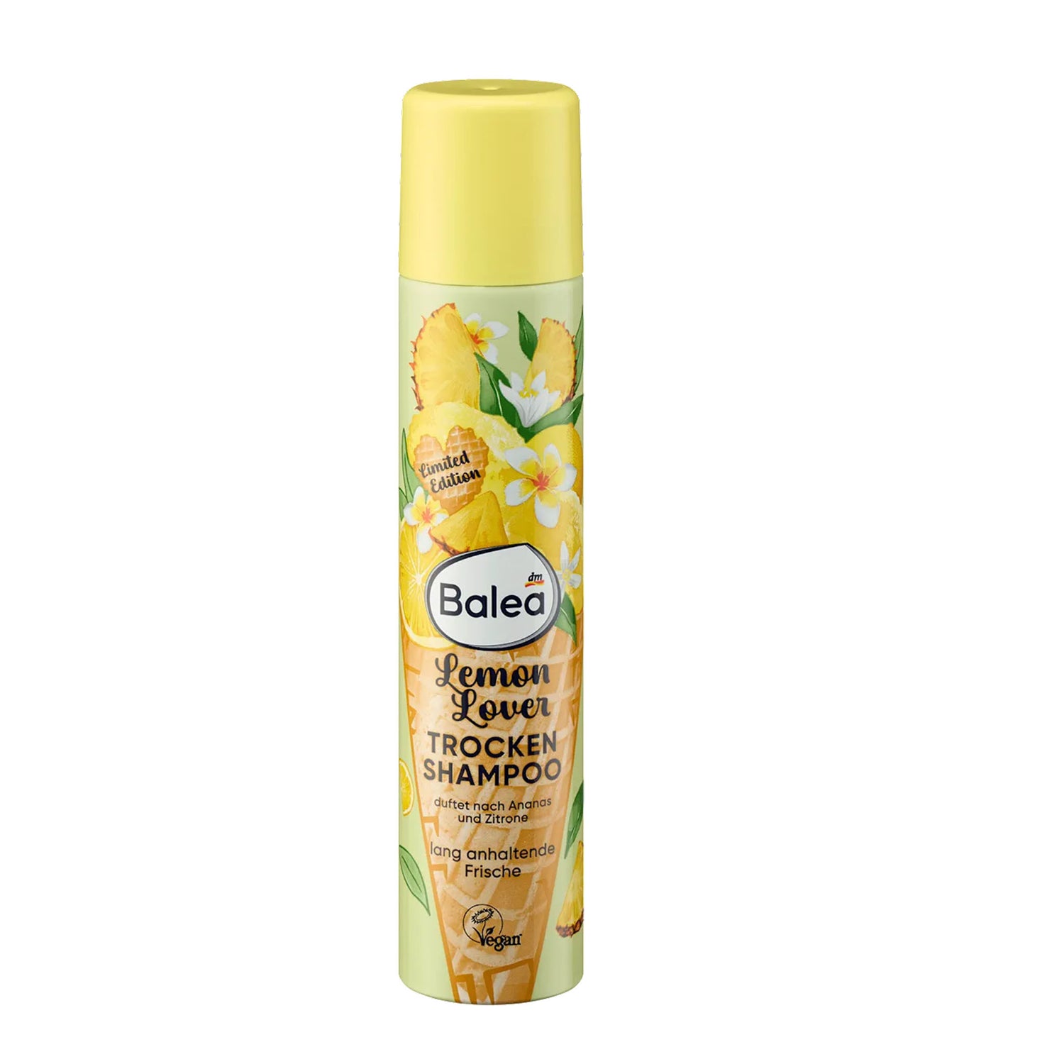 Balea Lemon Lover Dry Shampoo – Instant Freshness & Volume – 200 ml