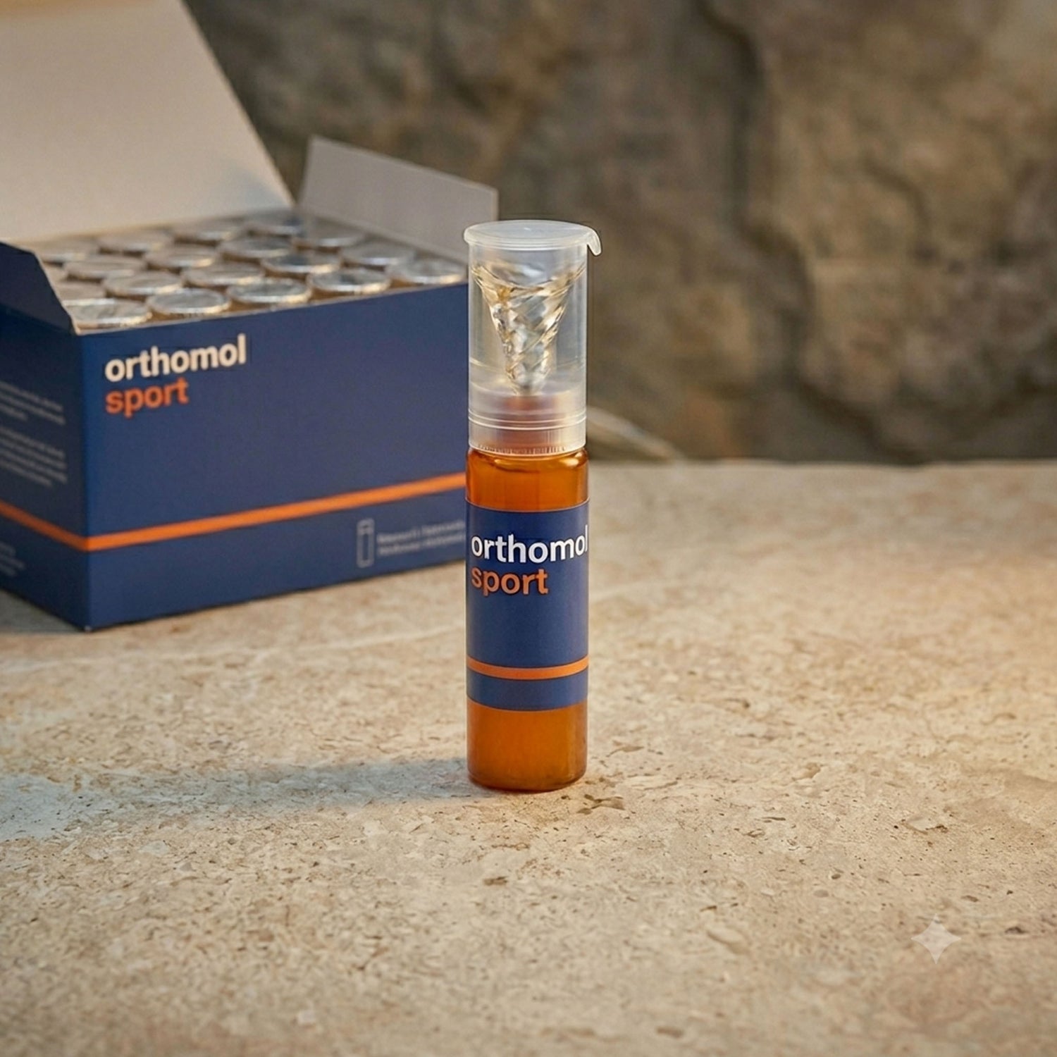 Orthomol Sport – Drink Vials + Tablets + Capsules – 30 Daily Portions