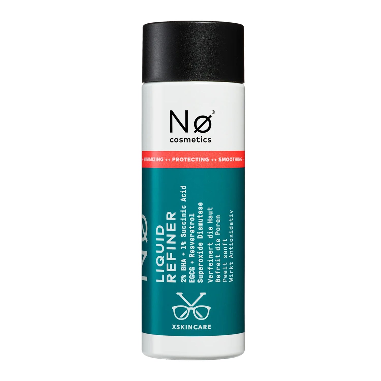 NØ Cosmetics Easy Today Liquid Refiner Peeling Toner – BHA & Resveratrol Care – 100 ml