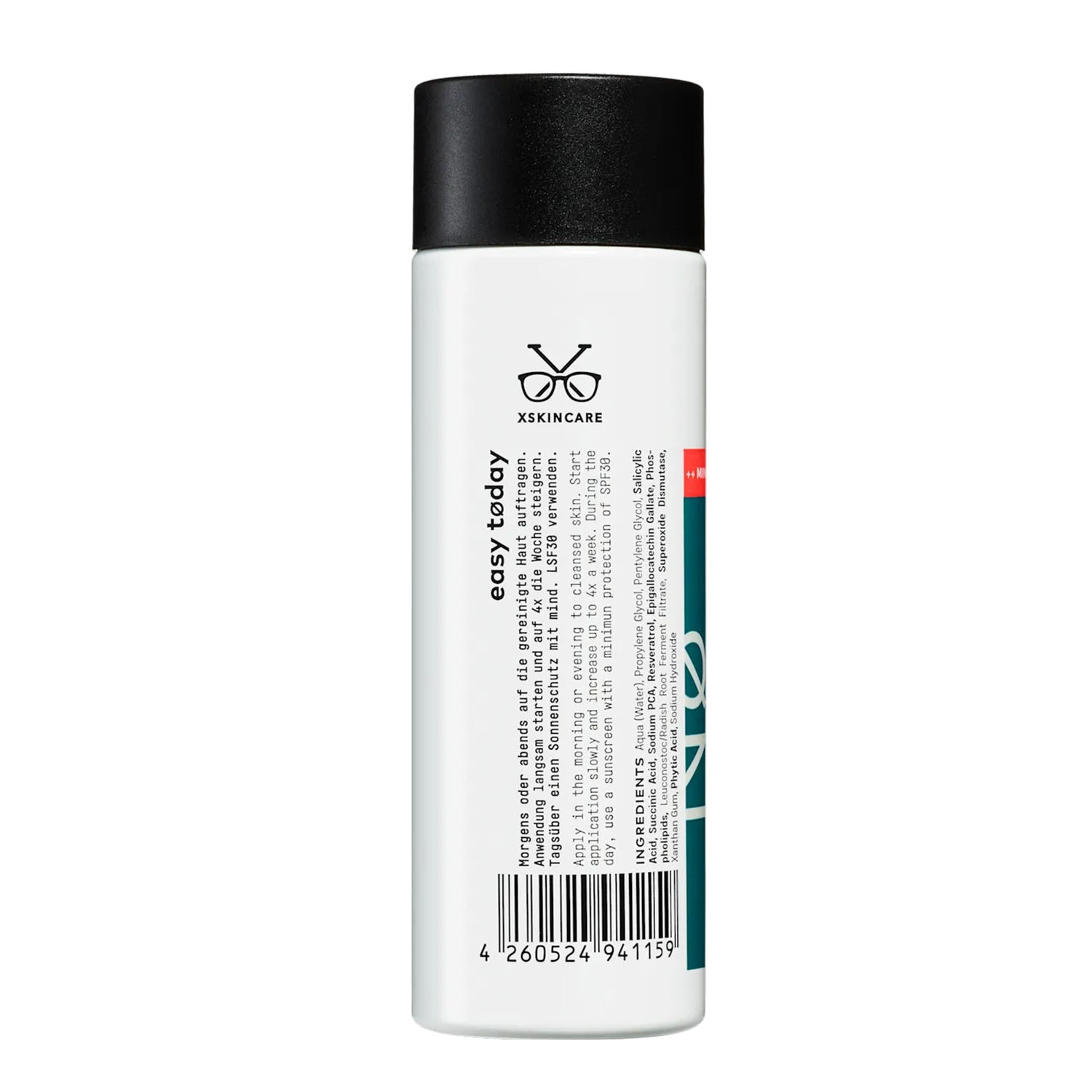 NØ Cosmetics Easy Today Liquid Refiner Peeling Toner – BHA & Resveratrol Care – 100 ml