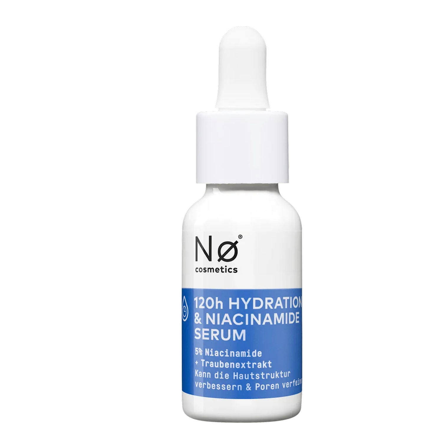 NØ Cosmetics Rain Tonight 120h Hydration & Niacinamide Serum – Barrier & Moisture Care – 20 ml