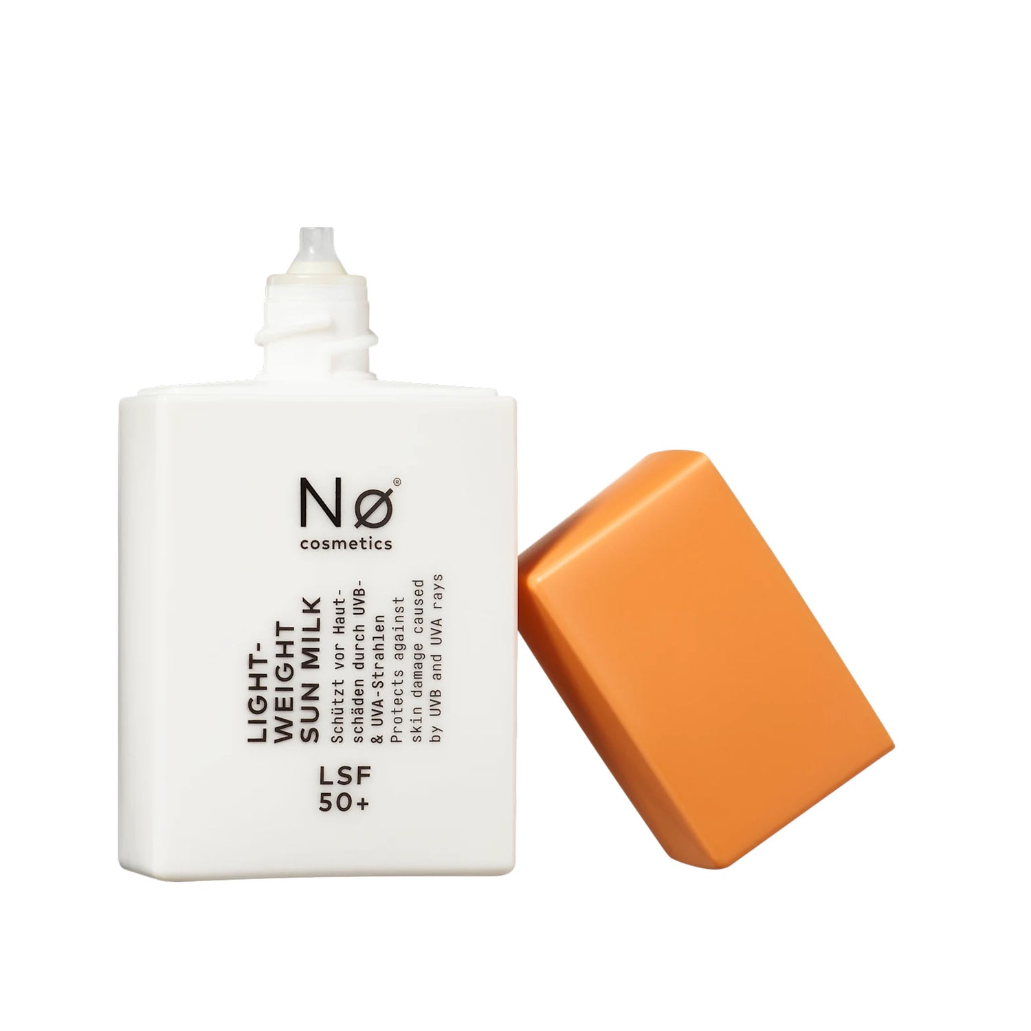 NØ Cosmetics Lightweight Face Sun Fluid SPF 50+ – High Protection Daily Care – 50 ml