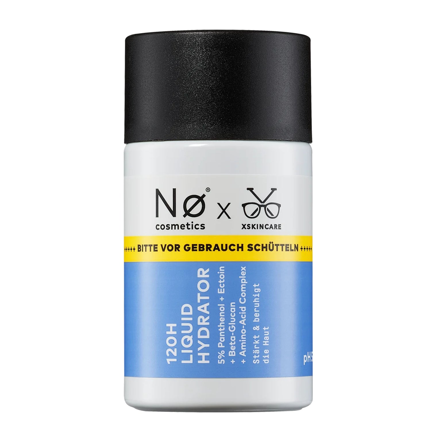 NØ Cosmetics Happy Today 120h Liquid Hydrator – Intensive Hydration Care Travel Size – 50 ml