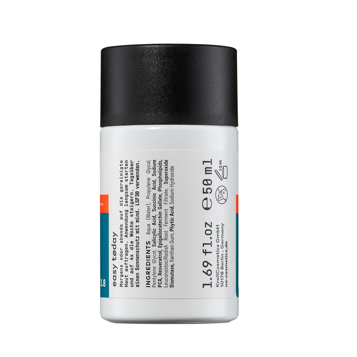 NØ Cosmetics Liquid Refiner Exfoliating Toner – BHA & Resveratrol Peeling Care – 50 ml