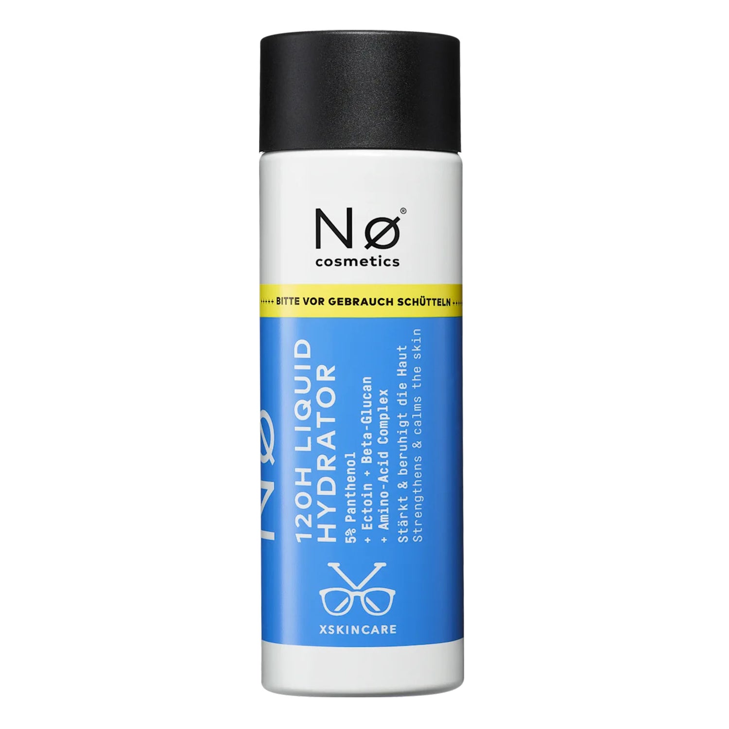 NØ Cosmetics 120h Liquid Hydrator – Intensive Hydration Face Fluid – 100 ml