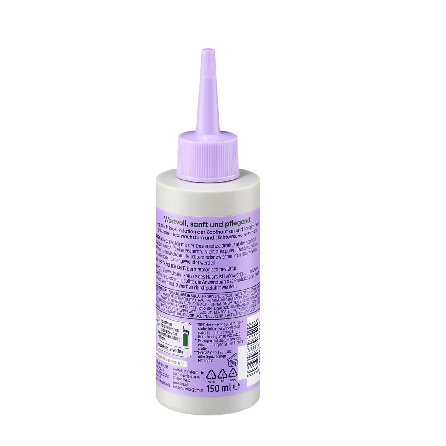 Balea Natural Beauty Scalp Tonic – Rosemary & Sage Hair Care – 150 ml