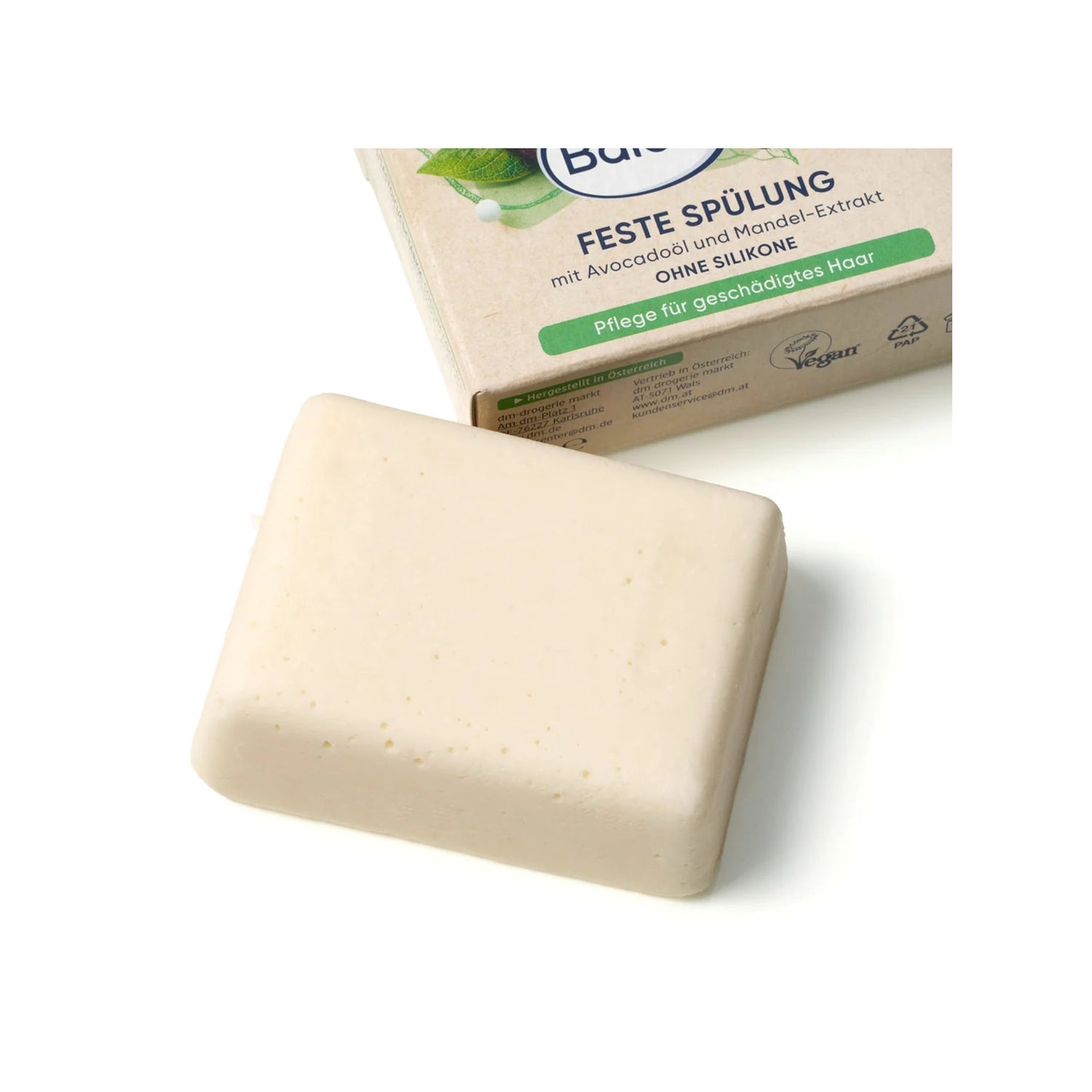 Balea Solid Conditioner – Avocado Oil & Almond Extract – 60 g