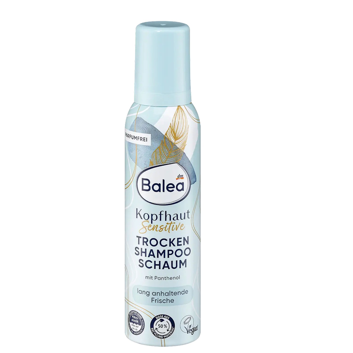 Balea Sensitive Scalp Dry Shampoo Foam – Freshness & Volume Care – 150 ml