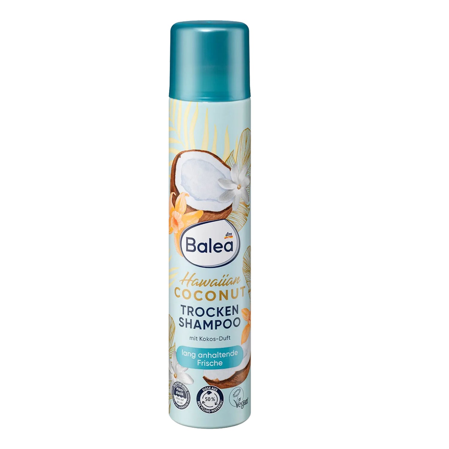 Balea Hawaiian Coconut Dry Shampoo – Instant Hair Refresh – 200 ml