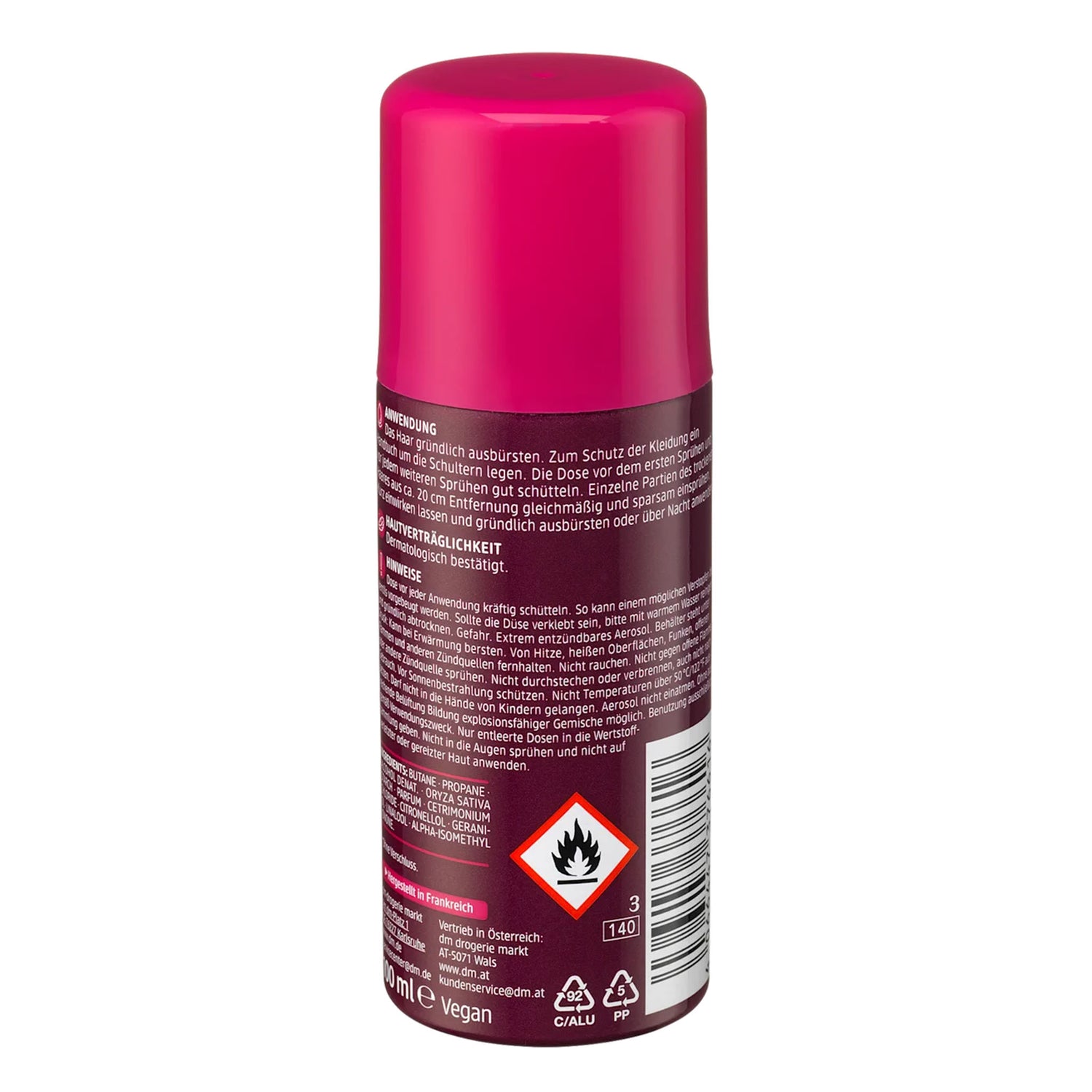 Balea Moonlight Flowers Dry Shampoo Travel Size – Floral Hair Refresh – 100 ml