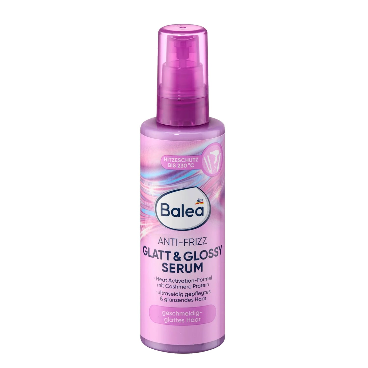Balea Smooth & Glossy Anti-Frizz Hair Serum – Shine & Smoothing Care – 100 ml