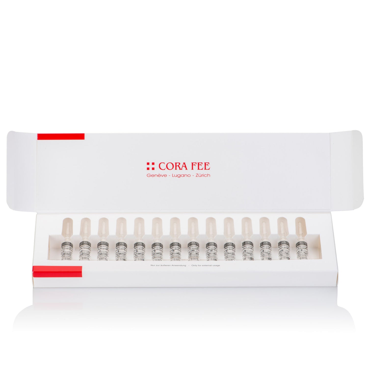 CoraFee Lift Hyaluron Ampoules – Intensive Hydration & Firming Serum – 14 × 2 ml