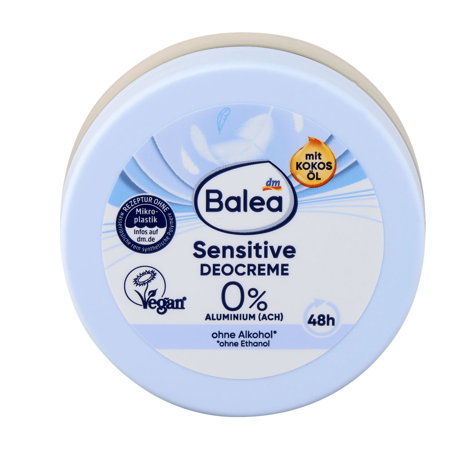 Balea Sensitive Deodorant Cream – 48h Protection – 50 ml
