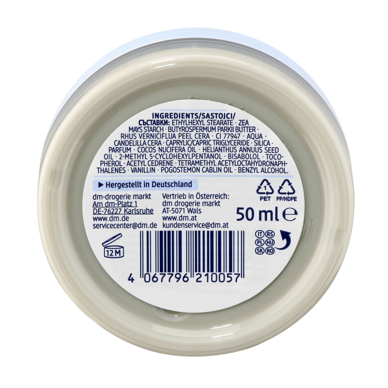 Balea Sensitive Deodorant Cream – 48h Protection – 50 ml