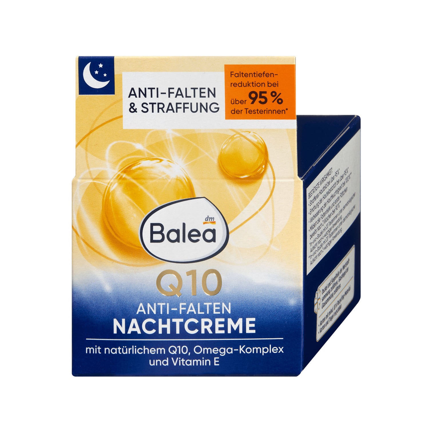 Balea Q10 Anti-Wrinkle Night Cream – Omega Complex & Vitamin E – 50 ml