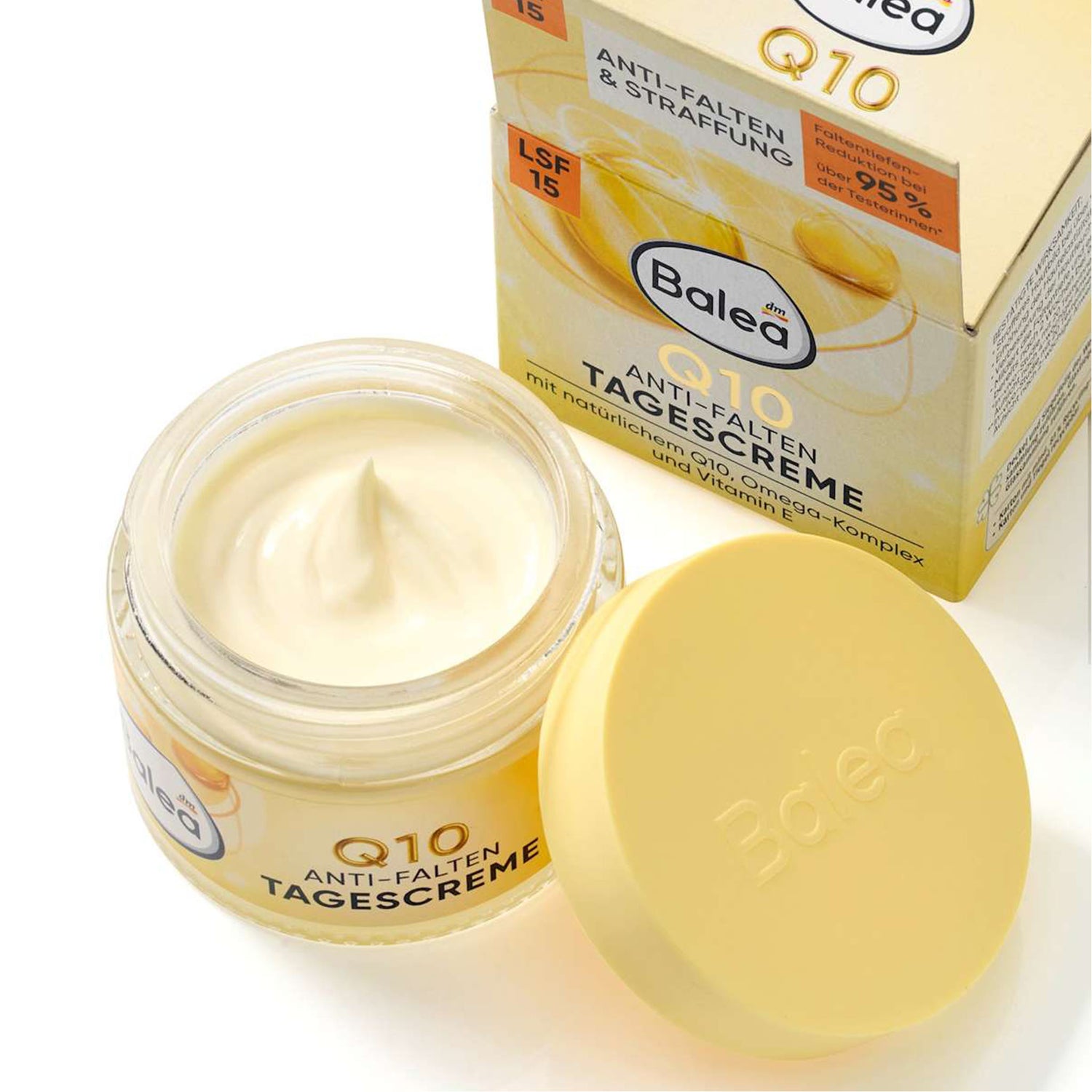 Balea Q10 Anti-Wrinkle Day Cream SPF 15 – Omega Complex – 50 ml