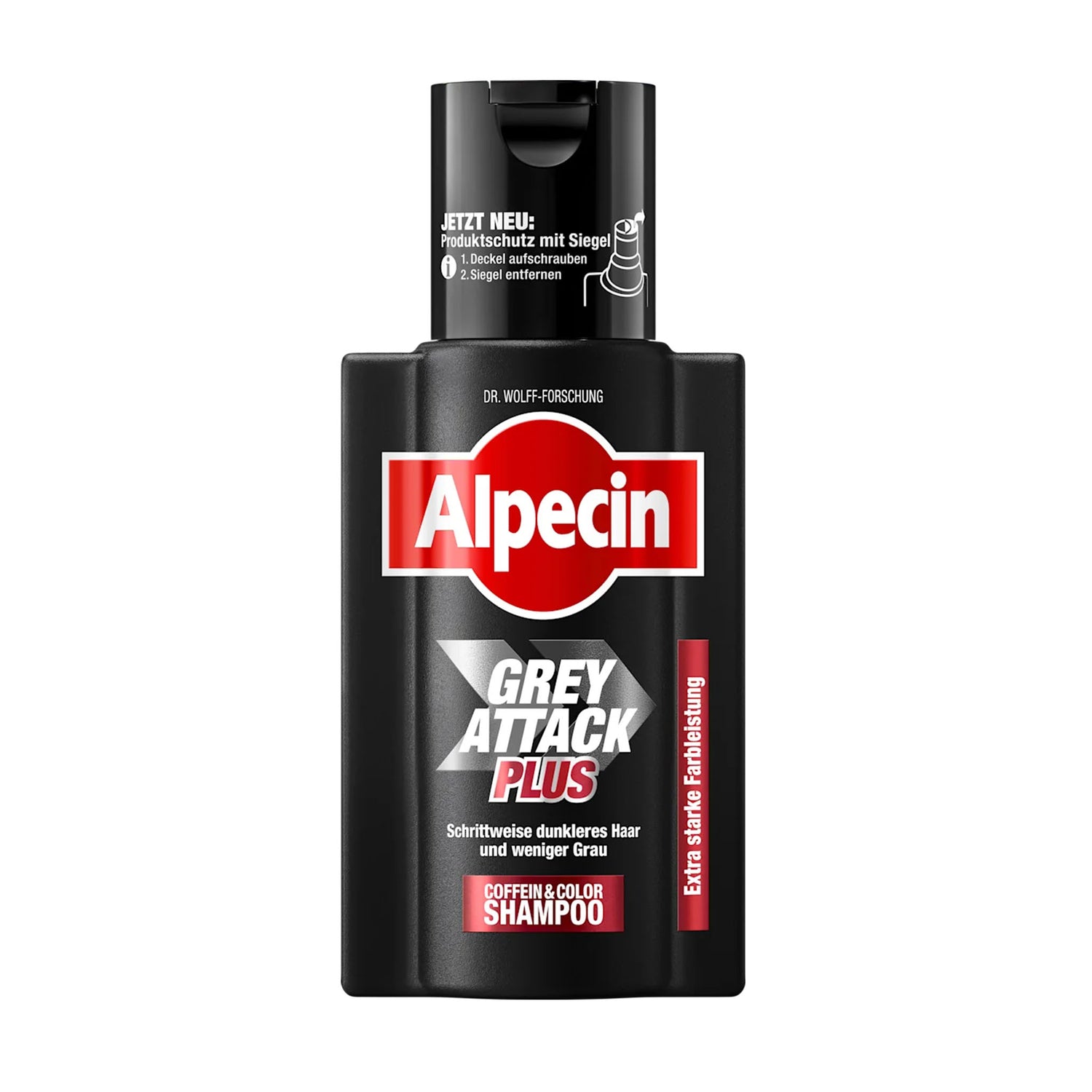 Alpecin Grey Attack MAX Caffeine & Colour Shampoo – 200 ml