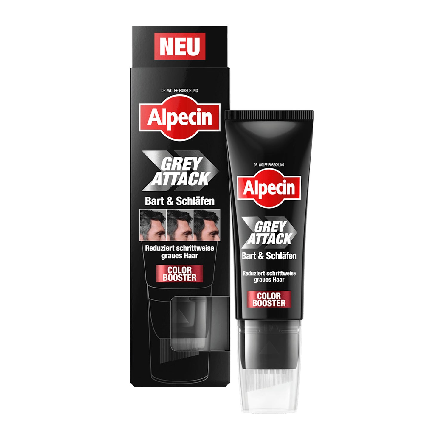 Alpecin Grey Attack Beard & Temples Colour Booster – 50 ml