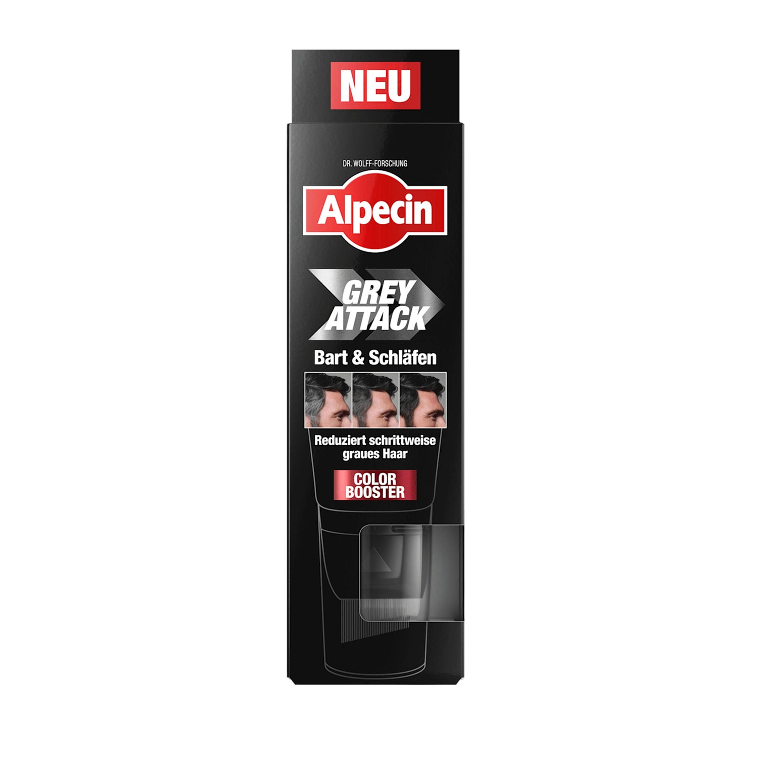 Alpecin Grey Attack Beard & Temples Colour Booster – 50 ml