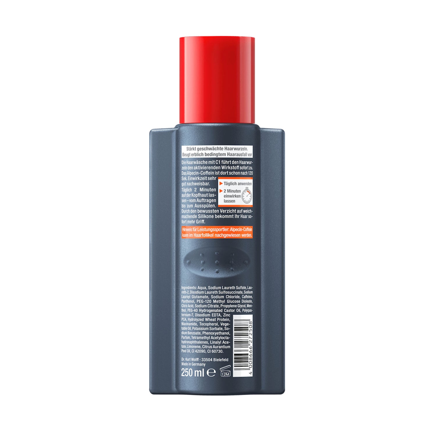 Alpecin Caffeine Shampoo C1 for Fine & Thinning Hair – 250 ml