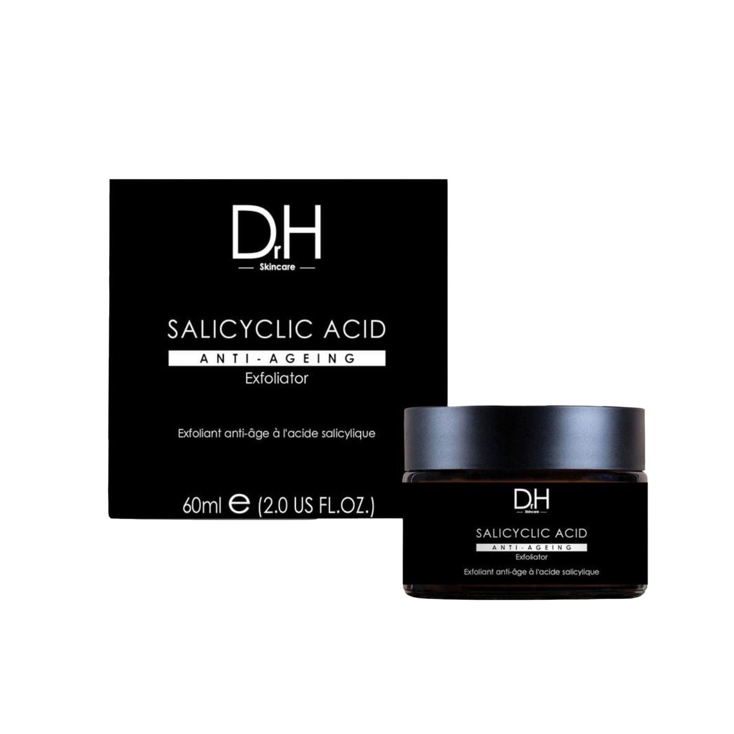 Dr H 3-Piece Anti-Ageing Facial Care Set with Oil, Exfoliator & Serum – 120 ml