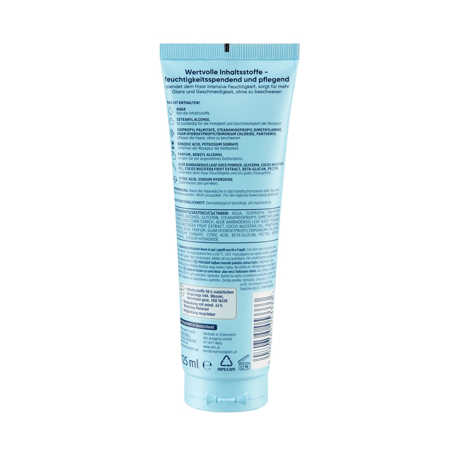 Balea Beauty Essentials Moisturising Leave-In Care 125ml