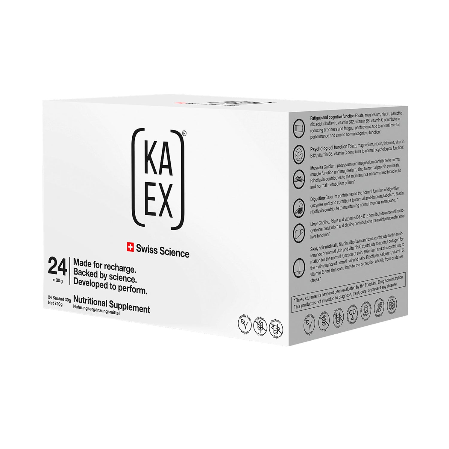 KA-EX Reload Post-Workout Recovery Drink Powder – 24 × 30 g