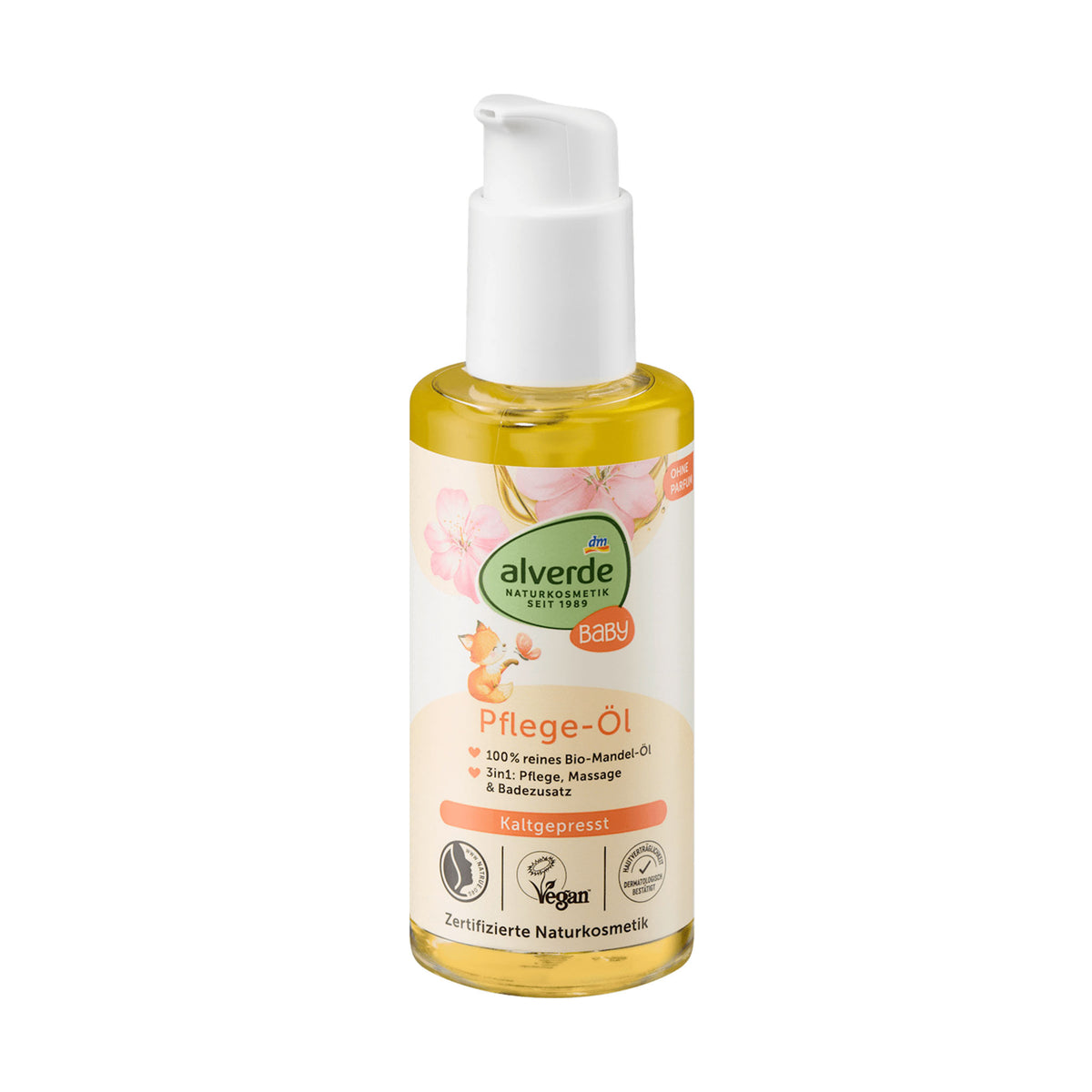 alverde BABY Organic Almond Baby Care Oil – 100 ml