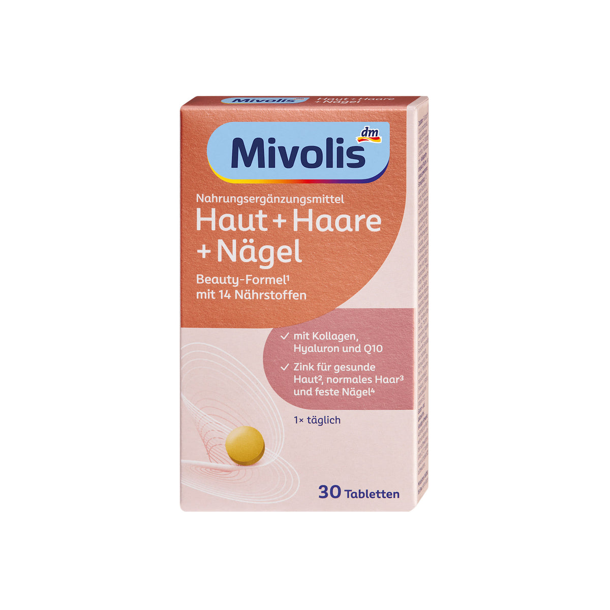 Mivolis Skin, Hair & Nails Beauty Formula – 30 Tablets