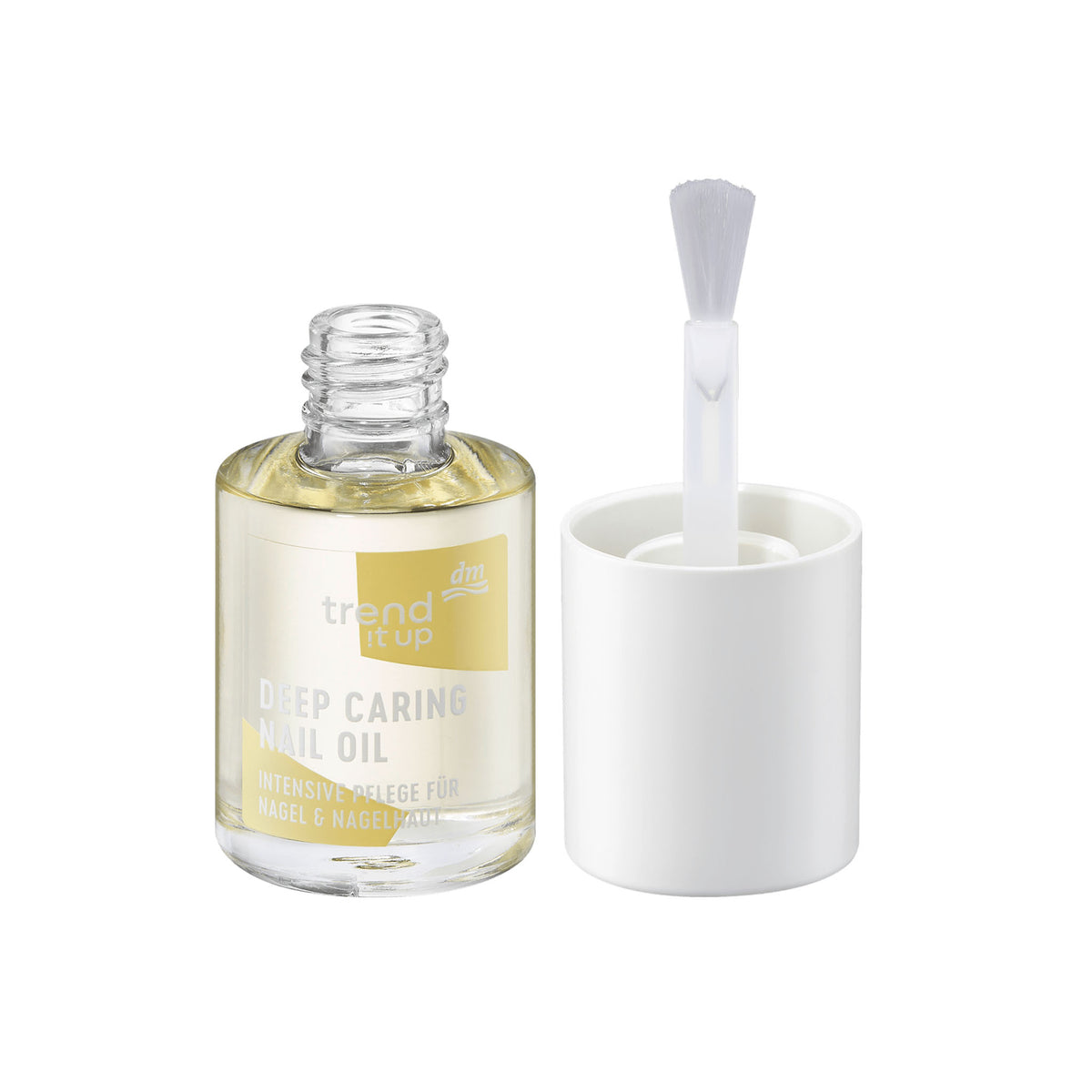 trend !t up Deep Caring Nail & Cuticle Oil with Sweet Almond Oil, 10.5 ml