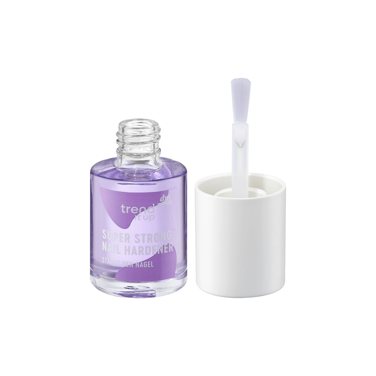 trend !t up Super Strong Nail Hardener, Vegan Nail Care, 10.5 ml