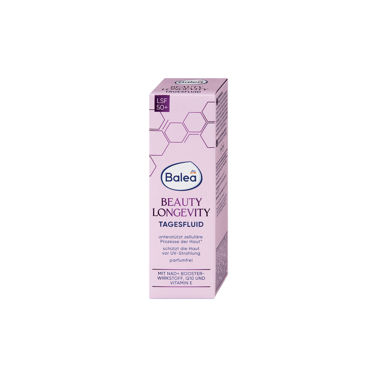Balea Beauty Expert Longevity Day Fluid SPF 50+ with Q10 & Vitamin E, 50 ml