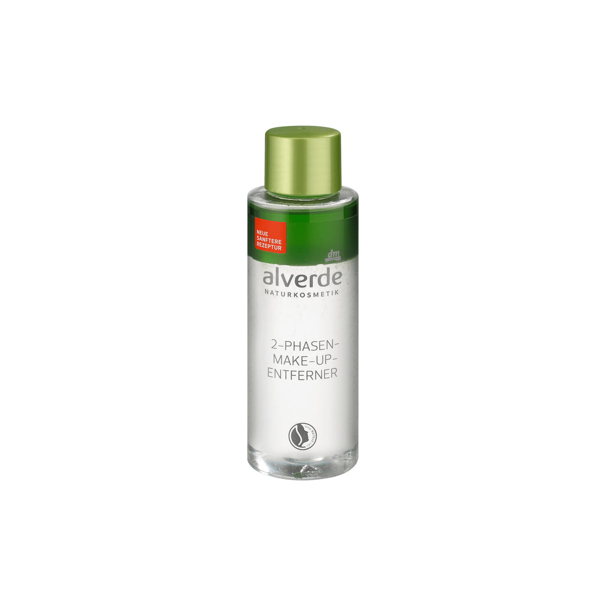alverde NATURKOSMETIK 2-Phase Make-Up Remover with Avocado & Jojoba Oil, 100 ml