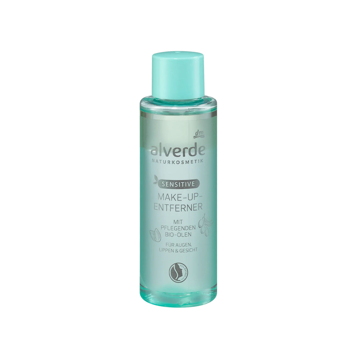alverde NATURKOSMETIK Sensitive Make-Up Remover with Organic Oils, 100 ml